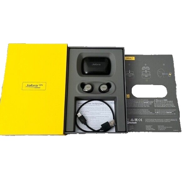 JABRA ELITE 75t Noise Cancelling Ear Buds with Charger - Picture 4 of 9